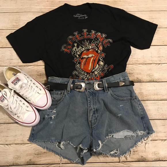 Levi's Pants - High-Waisted Distressed Shorts | Levi’s